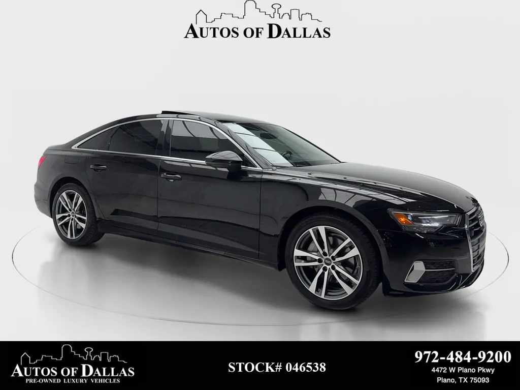 Black 2023 Audi A6 quattro Premium 45 TFSI for sale in Plano, TX