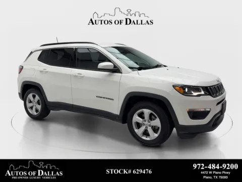 White 2017 Jeep Compass Latitude for sale in Plano, TX