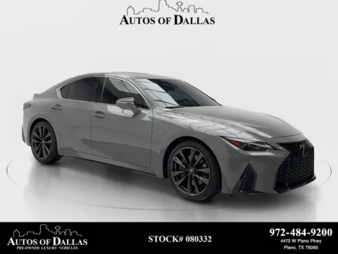 Gray 2024 Lexus IS 350 F SPORT Design for sale in Plano, TX