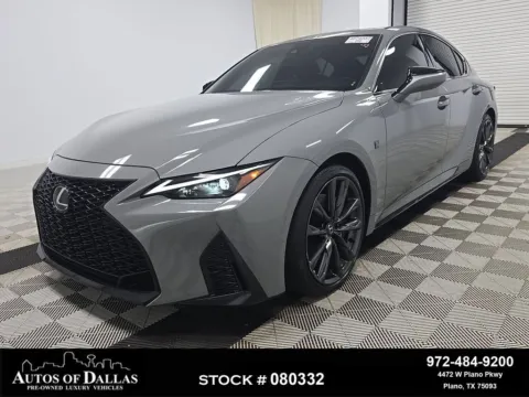 Gray 2024 Lexus IS 350 F SPORT Design for sale in Plano, TX