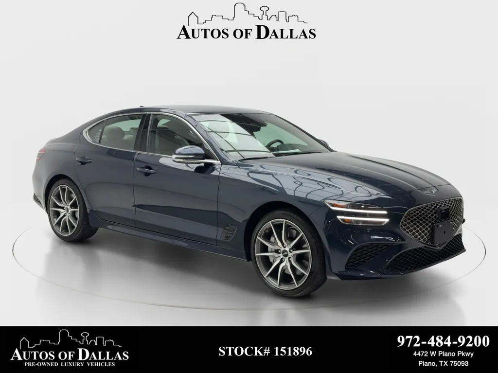 Blue 2025 Genesis G70 2.5T for sale in Plano, TX