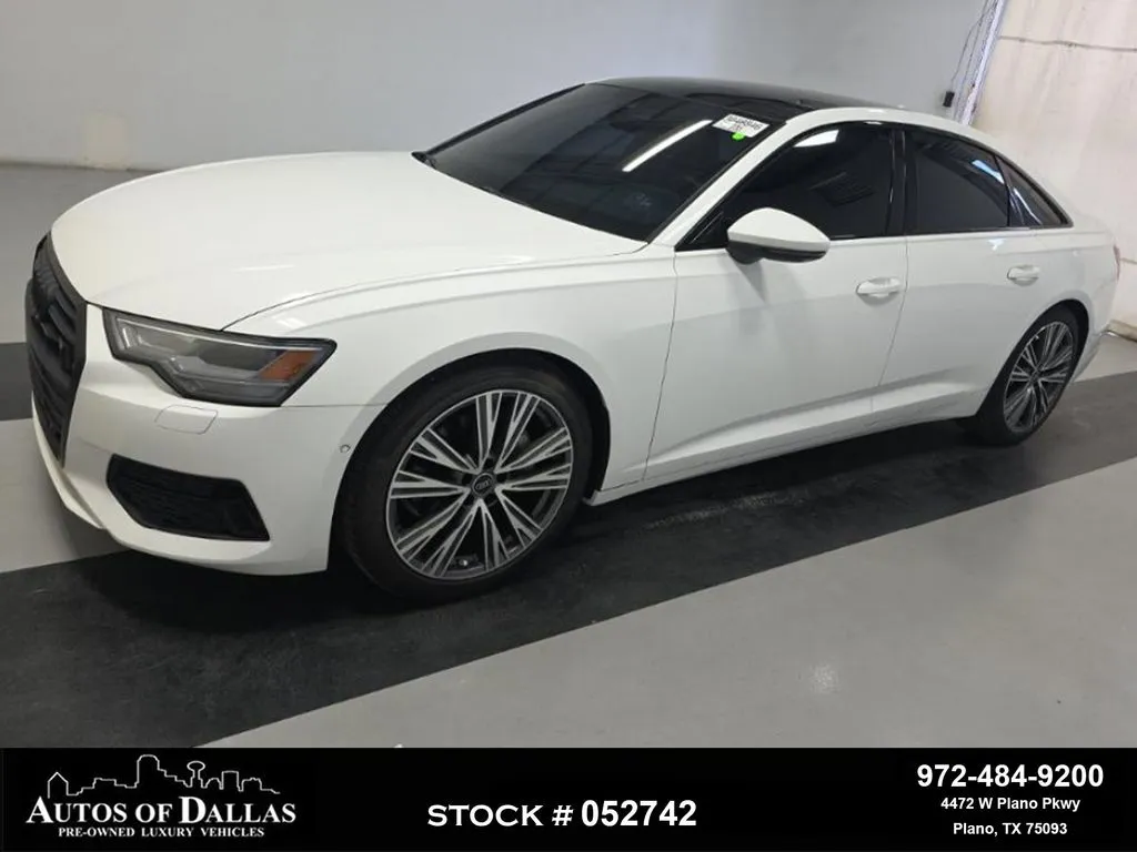 White 2023 Audi A6 45 Premium Plus for sale in Plano, TX