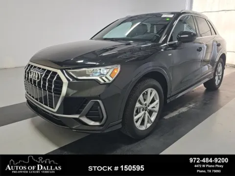 Black 2023 Audi Q3 Premium for sale in Plano, TX