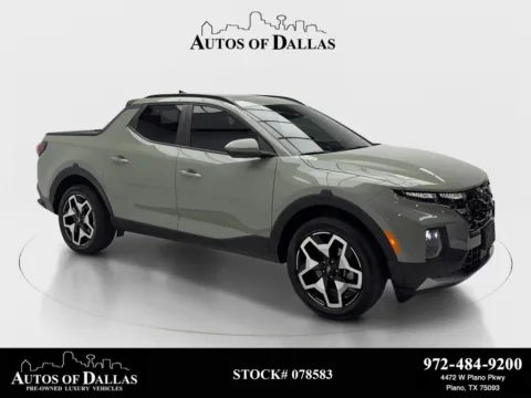 Gray 2024 Hyundai Santa Cruz Limited for sale in Plano, TX