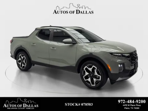 Gray 2024 Hyundai Santa Cruz Limited for sale in Plano, TX