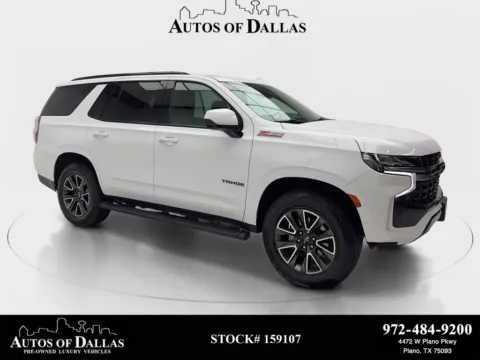 White 2022 Chevrolet Tahoe Z71 for sale in Plano, TX