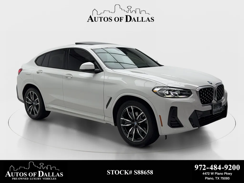 White 2023 BMW X4 xDrive30i for sale in Plano, TX