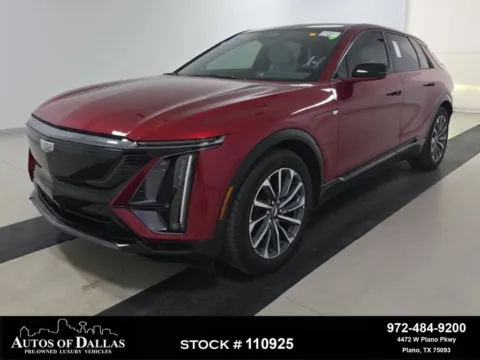 Red 2024 Cadillac LYRIQ Sport for sale in Plano, TX