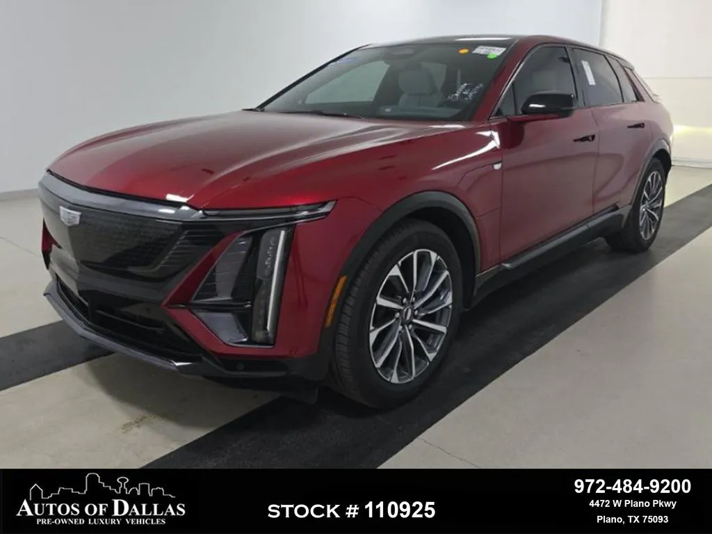 Red 2024 Cadillac LYRIQ Sport for sale in Plano, TX