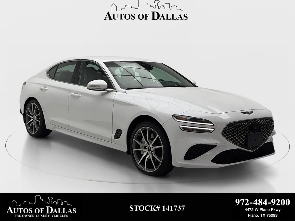 White 2024 Genesis G70 2.5T for sale in Plano, TX