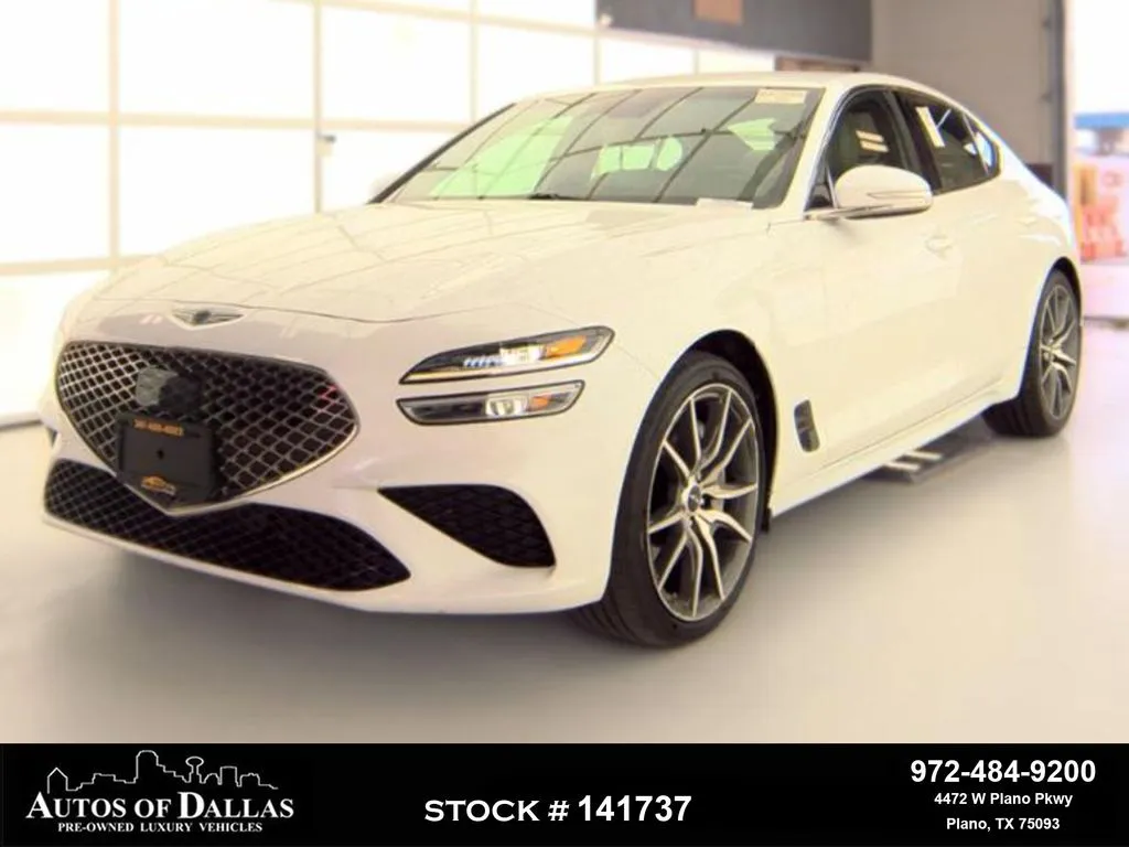 White 2024 Genesis G70 2.5T for sale in Plano, TX