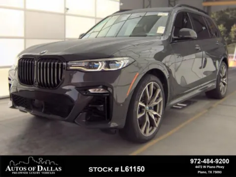 Gray 2022 BMW X7 M50i for sale in Plano, TX