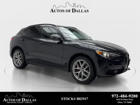 Black 2018 Alfa Romeo Stelvio for sale in Plano, TX