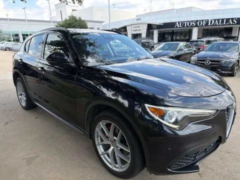 Black 2018 Alfa Romeo Stelvio for sale in Plano, TX