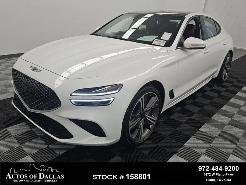 White 2025 Genesis G70 2.5T for sale in Plano, TX