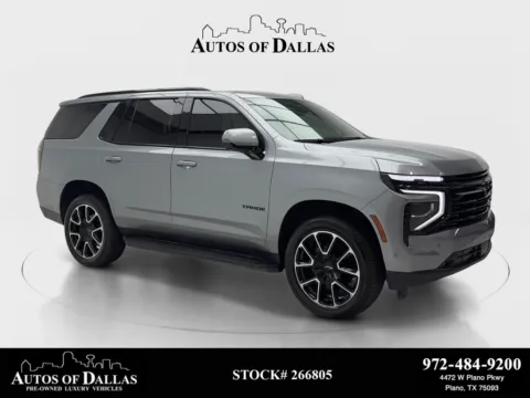 Photos of 2025 Chevrolet Tahoe RST for sale in Plano, TX at Autos of Dallas - Plano