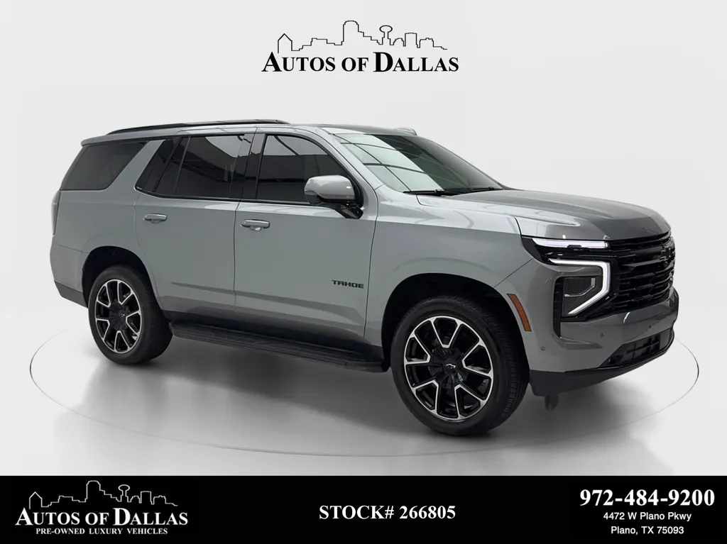 Gray 2025 Chevrolet Tahoe RST for sale in Plano, TX
