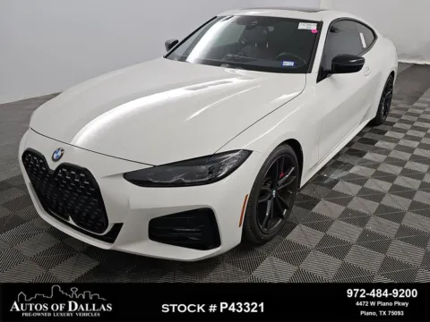 White 2024 BMW 4 Series 430i for sale in Plano, TX
