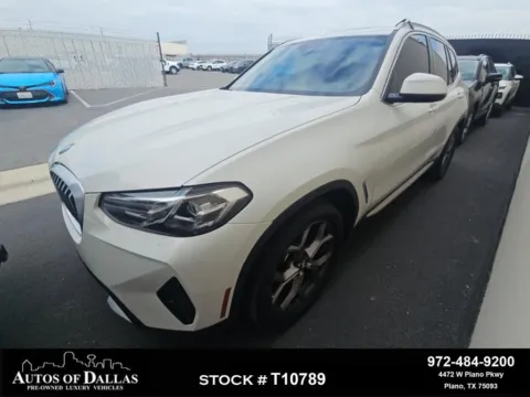 White 2023 BMW X3 sDrive30i for sale in Plano, TX