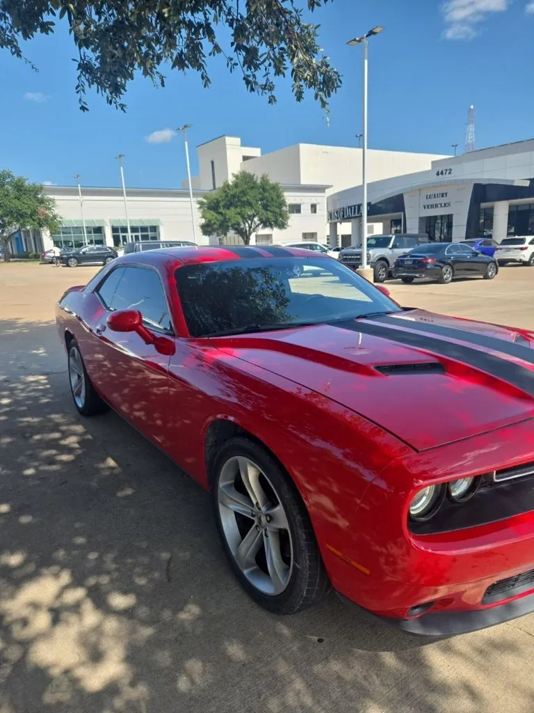 Red 2018 Dodge Challenger SXT for sale in Plano, TX
