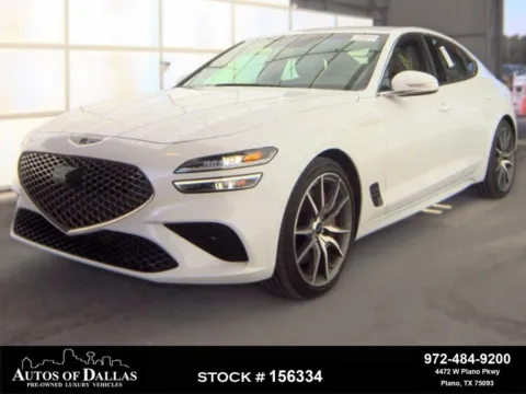 White 2025 Genesis G70 2.5T for sale in Plano, TX