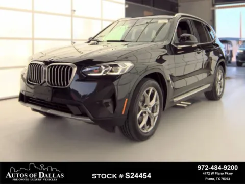 Black 2023 BMW X3 xDrive30i for sale in Plano, TX