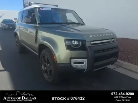Green 2022 Land Rover Defender 110 S for sale in Plano, TX