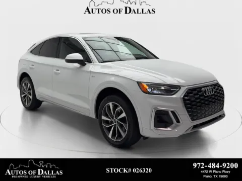 White 2022 Audi Q5 Sportback quattro S line Prem Plus 45 TFSI for sale in Plano, TX