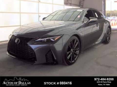 Gray 2024 Lexus IS 350 F SPORT Design for sale in Plano, TX