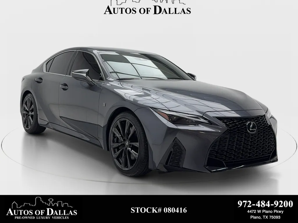 Gray 2024 Lexus IS 350 F SPORT Design for sale in Plano, TX