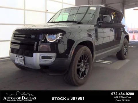 Black 2025 Land Rover Defender 110 S for sale in Plano, TX