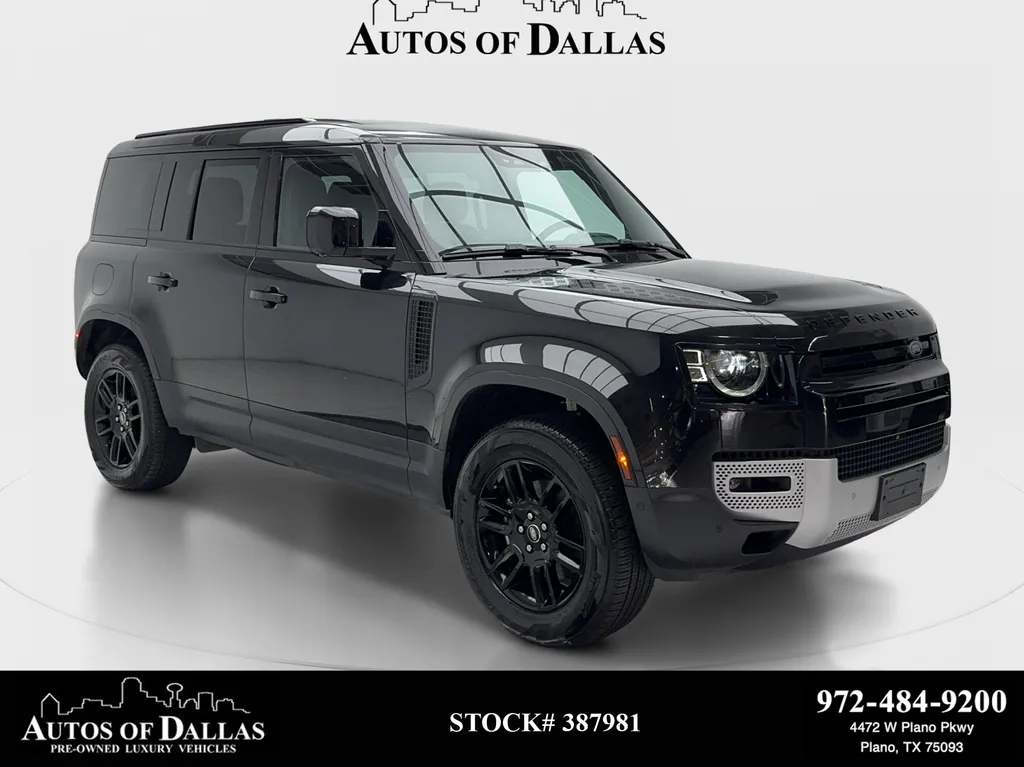 Black 2025 Land Rover Defender 110 S for sale in Plano, TX