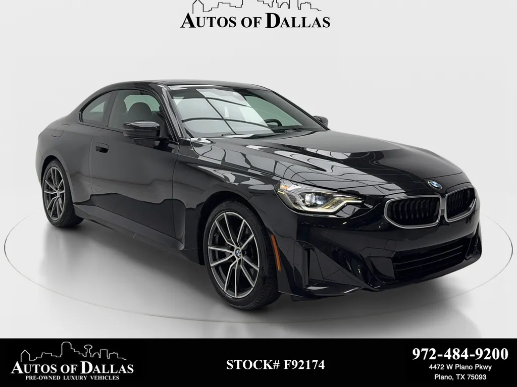 Black 2026 BMW 2 Series 230i for sale in Plano, TX