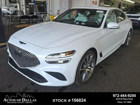 White 2025 Genesis G70 2.5T for sale in Plano, TX