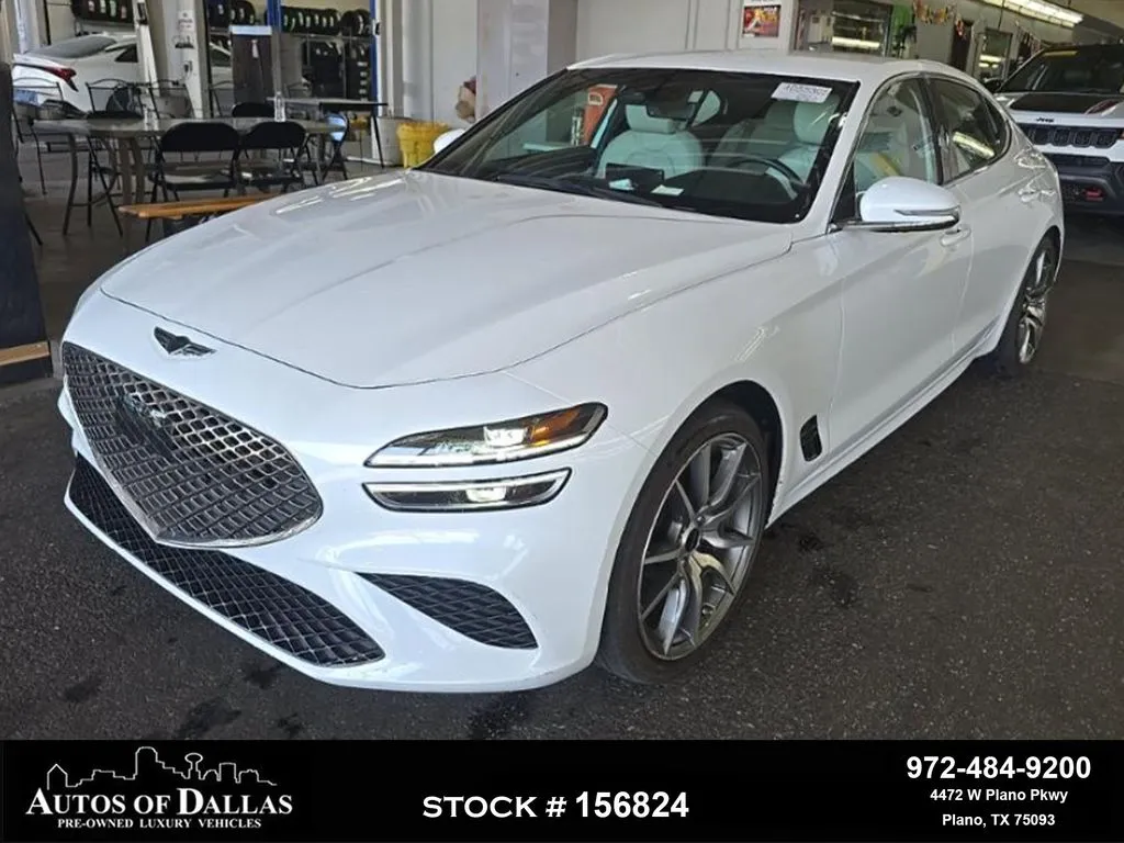 White 2025 Genesis G70 2.5T for sale in Plano, TX