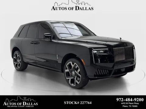 Photos of 2025 Rolls-Royce Cullinan Black Badge for sale in Plano, TX at Autos of Dallas - Plano