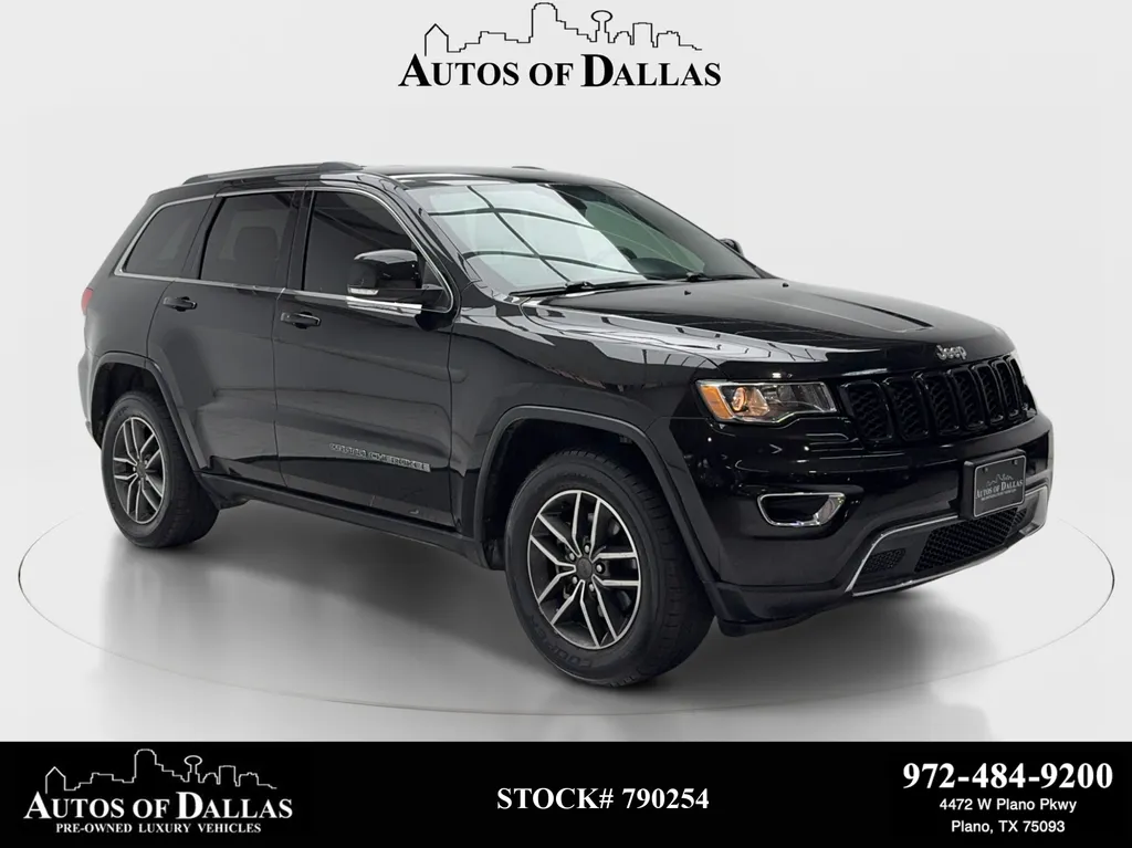 Black 2019 Jeep Grand Cherokee Limited for sale in Plano, TX