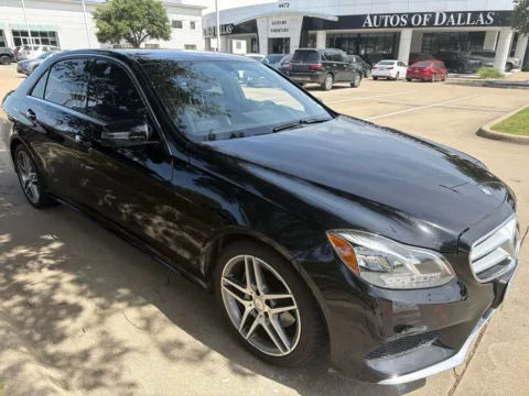 Black 2016 Mercedes-Benz E-Class E 350 for sale in Plano, TX