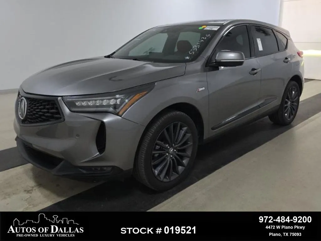 Gray 2024 Acura RDX A-Spec Advance Package for sale in Plano, TX