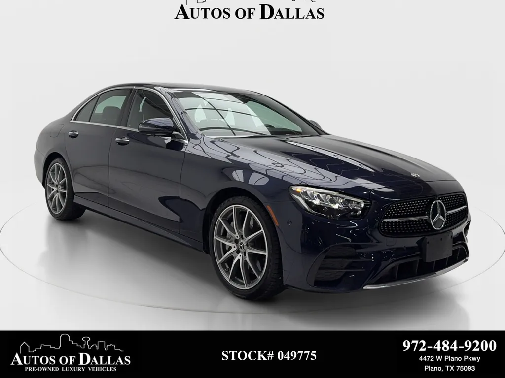 Blue 2022 Mercedes-Benz E-Class E 350 for sale in Plano, TX