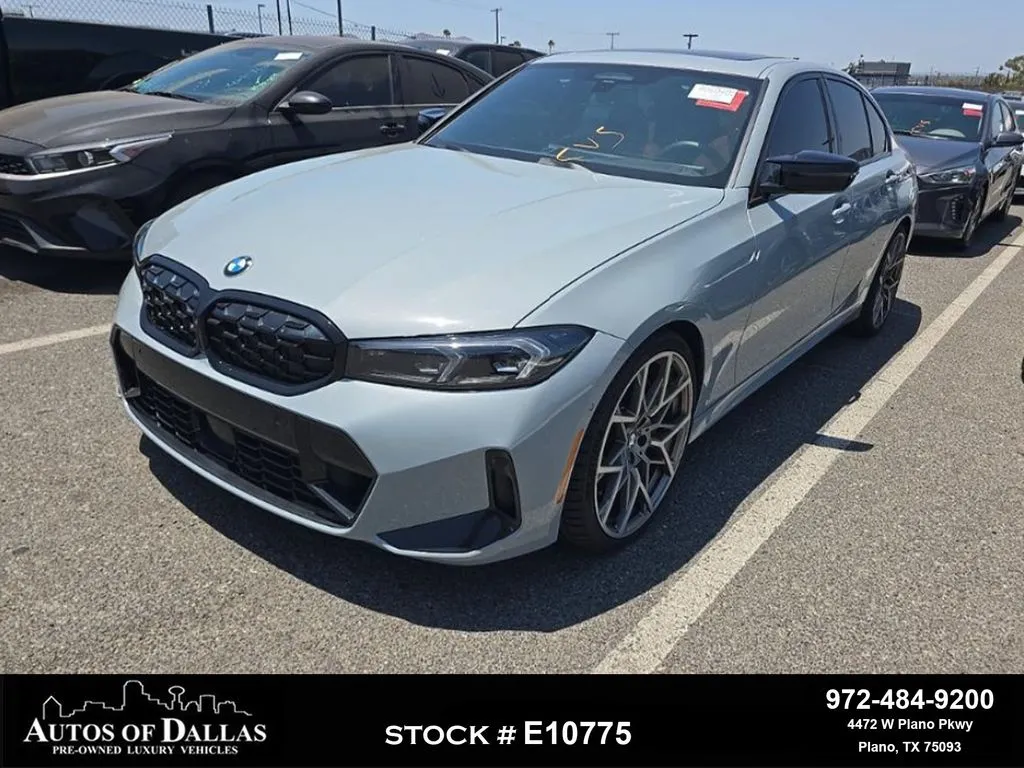 Gray 2024 BMW 3 Series M340i for sale in Plano, TX