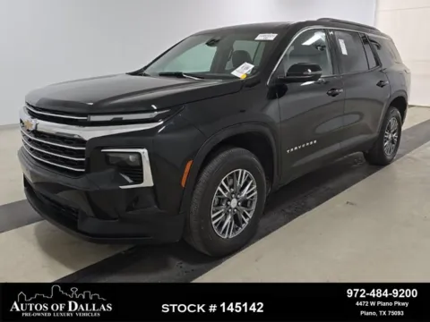 Black 2025 Chevrolet Traverse LT for sale in Plano, TX