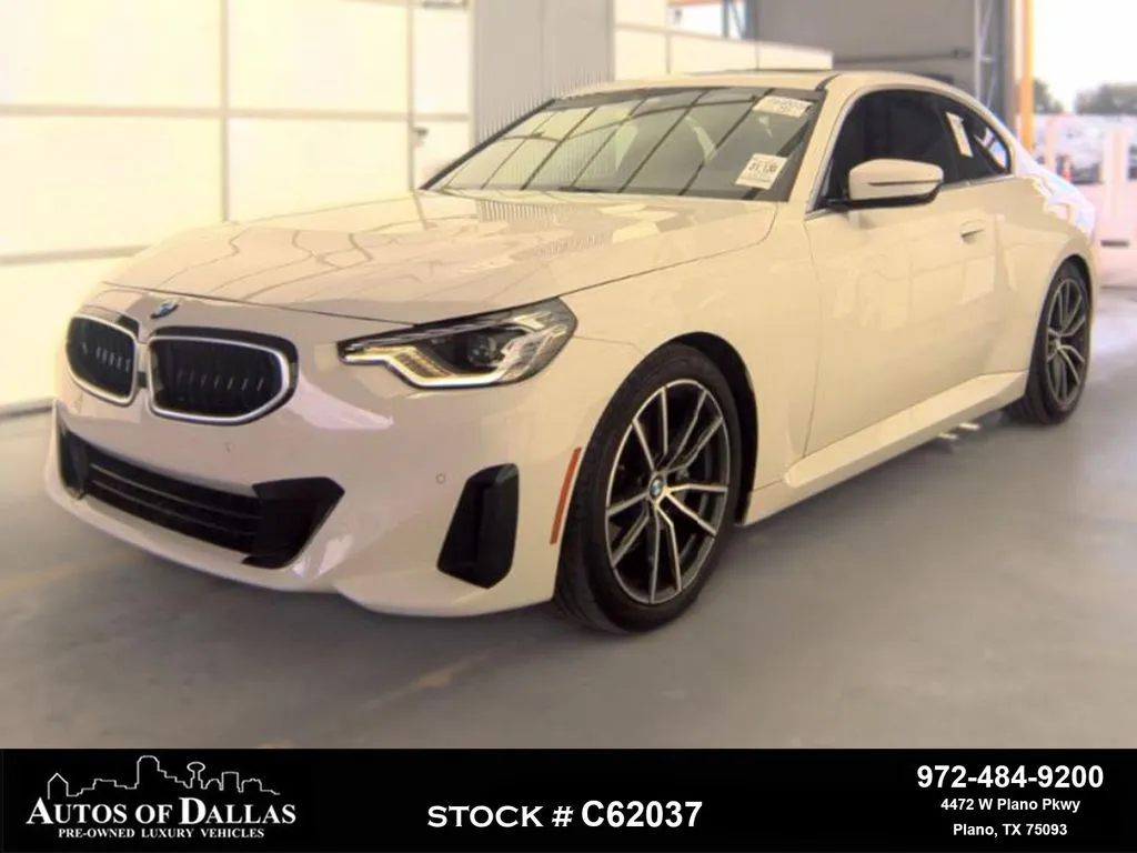 White 2022 BMW 2 Series 230i for sale in Plano, TX