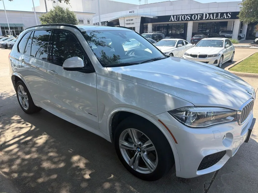 White 2016 BMW X5 xDrive50i for sale in Plano, TX