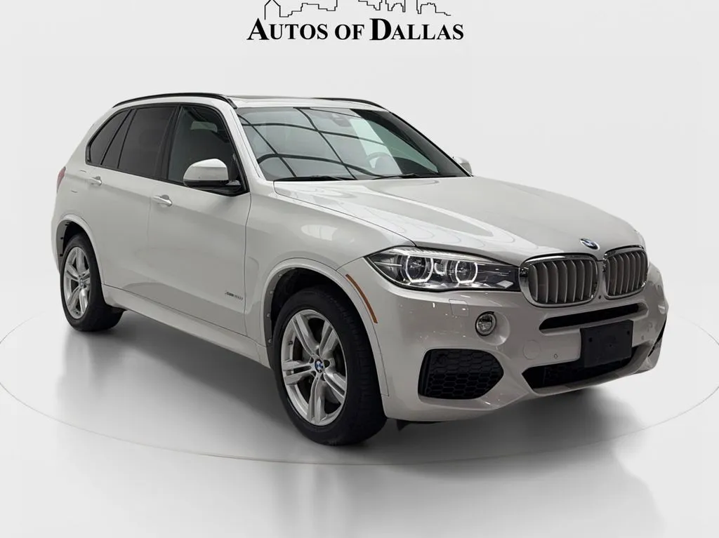 White 2016 BMW X5 xDrive50i for sale in Plano, TX