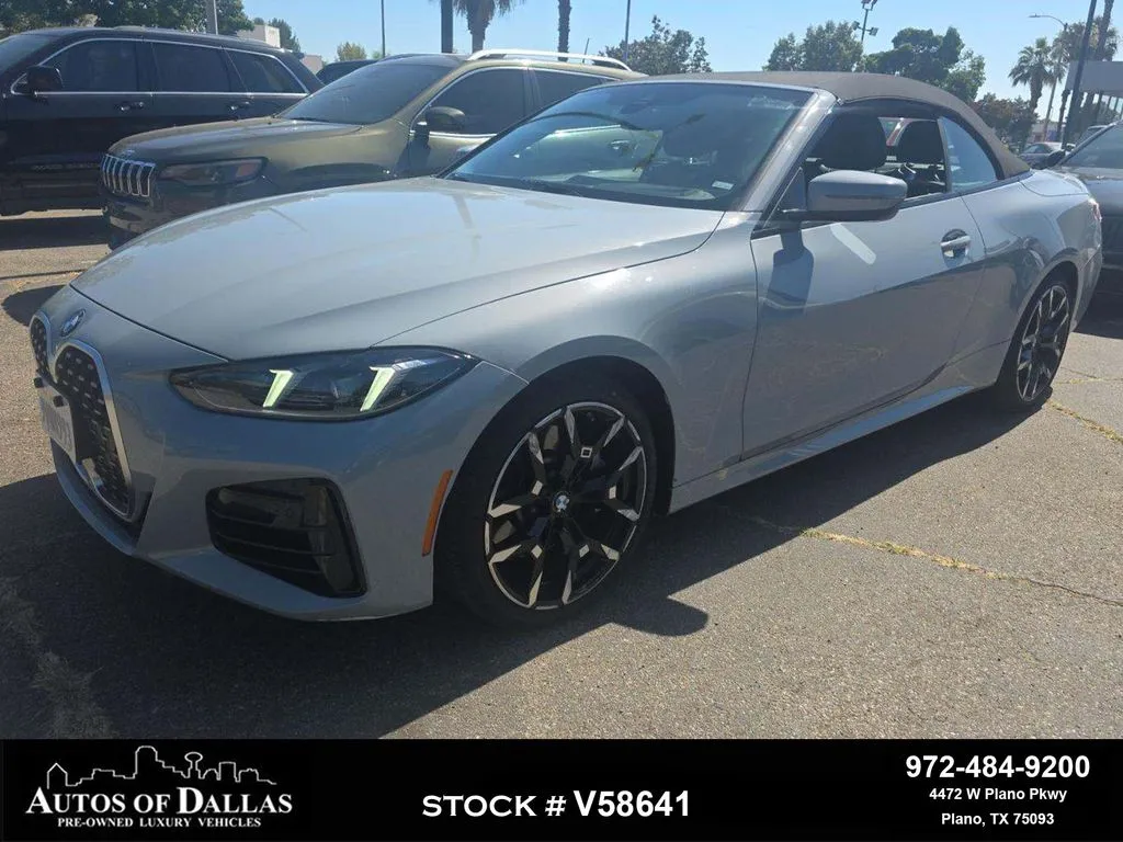 Gray 2026 BMW 4 Series 430i for sale in Plano, TX