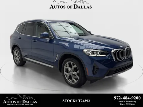 Blue 2023 BMW X3 sDrive30i for sale in Plano, TX