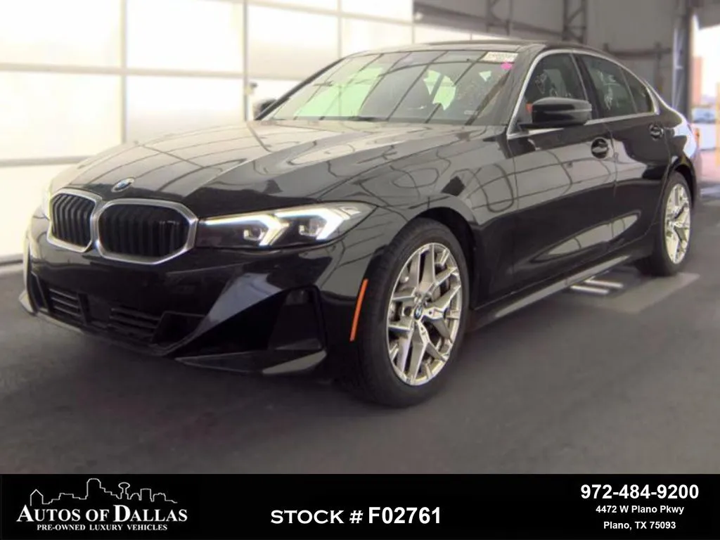 Black 2025 BMW 3 Series 330i for sale in Plano, TX