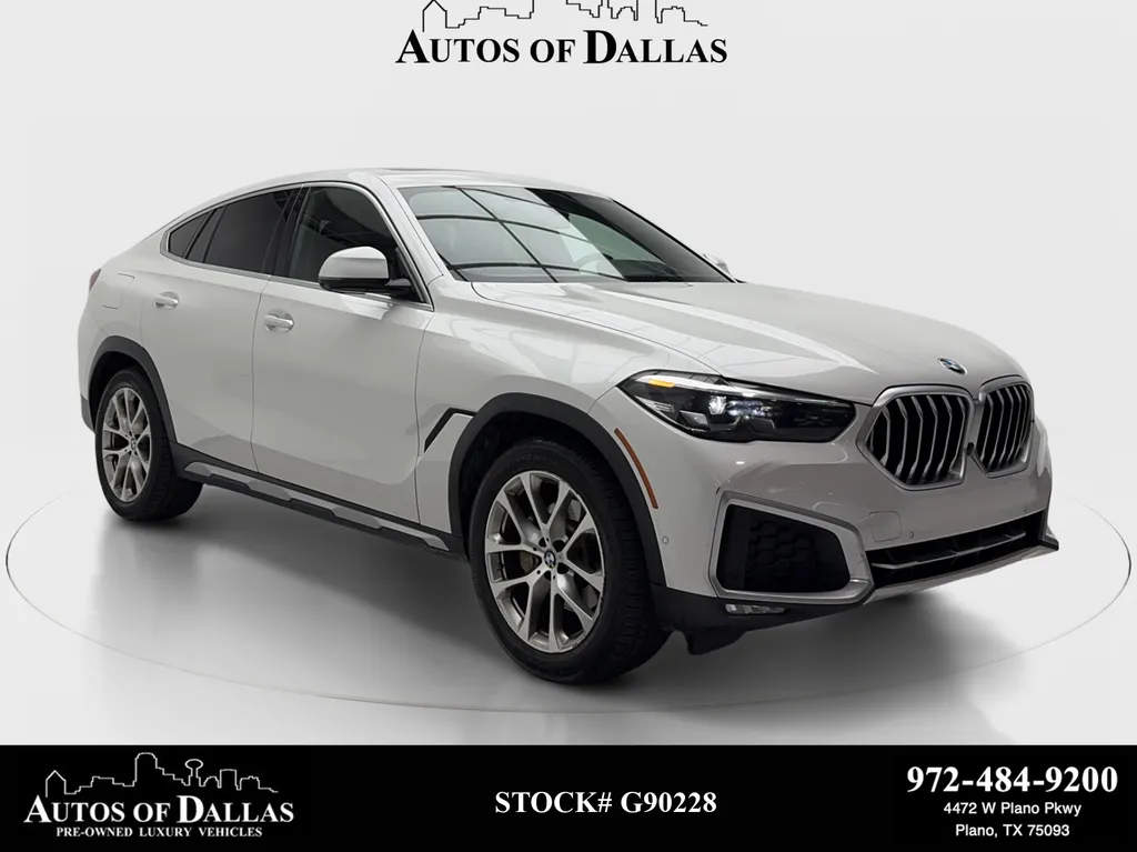White 2021 BMW X6 xDrive40i for sale in Plano, TX