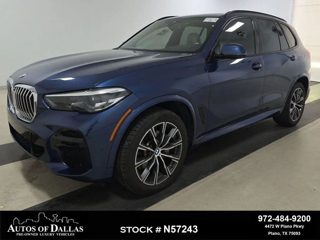 Blue 2023 BMW X5 sDrive40i for sale in Plano, TX